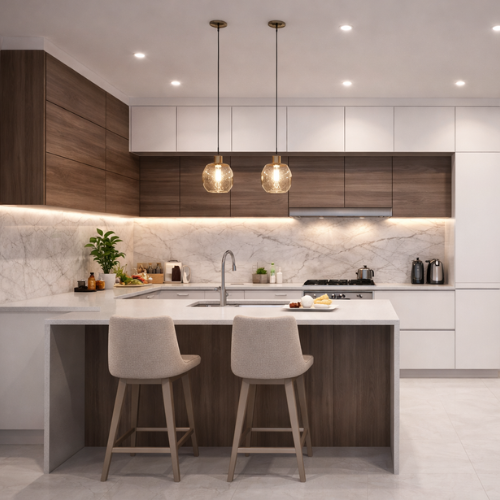 Modular Kitchen Interiors by Way2Rent